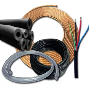 AIR CONDITION CONNECTING KIT INSTALACION ¼”-1/2” 4 MTS W/CE CABLE 4*1,5*5m