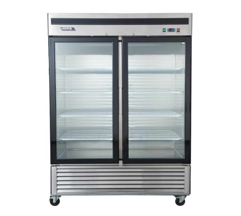 Freezer Industrial 2 Puertas de Vidrio VF2PS-1400V