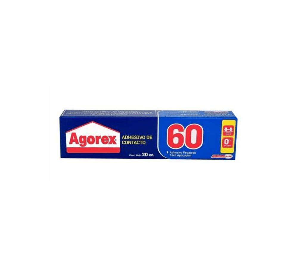 AGOREX 60 Adhesivo de Contacto Estuche 20CC